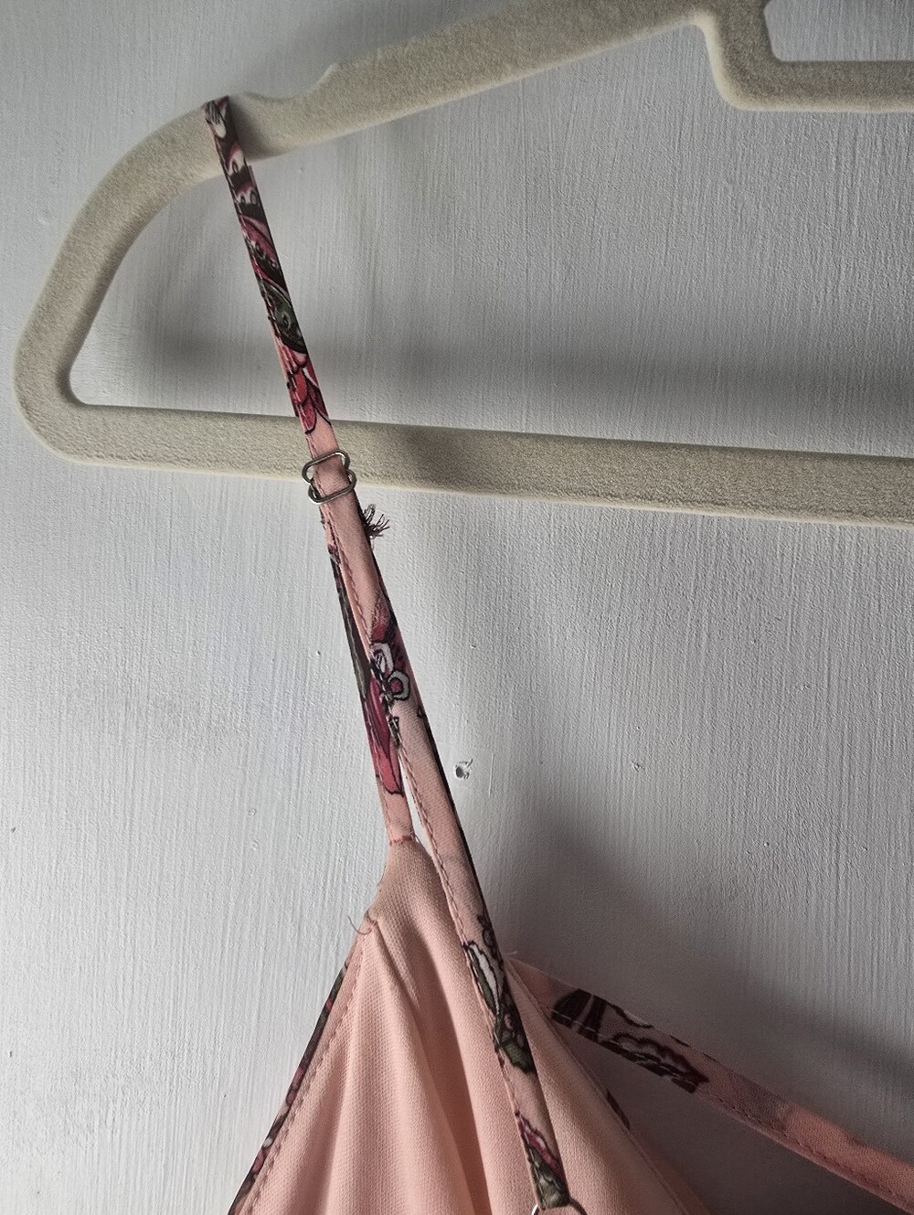 Women's Pink Corsetted Bodice Hi/Lo With Adjustable Atraps.